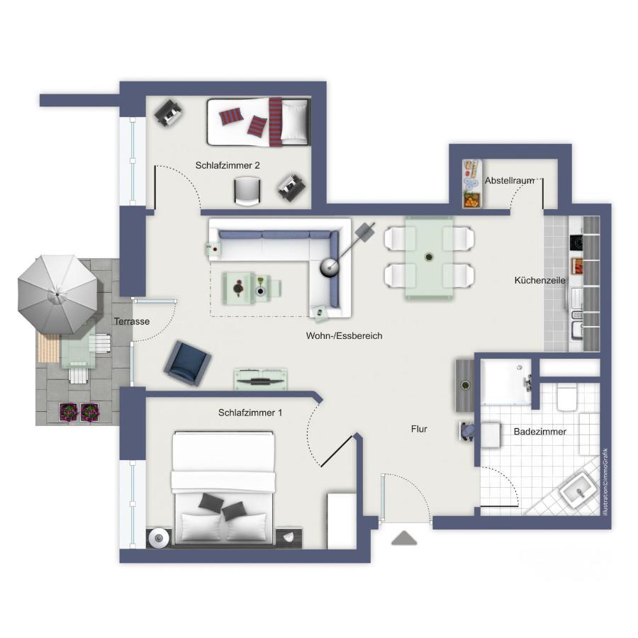 Haus Am Park Wohnung 04 Ostseebad Kühlungsborn エクステリア 写真